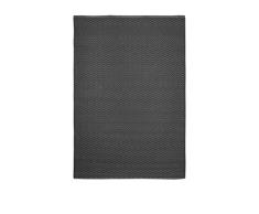 Jute & Co. Polyvinylchlorid und innen- und Outdoor Teppich Teppiche, 100% polypropilene, dunkelgrau, one Size
