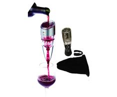 Innovative Spirituosen Wein Luftsprudler Dekanter und Ausgießer mit Folienschneider und Geschenk-Box