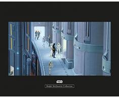 Komar Wandbild Star Wars Classic RMQ Prison Elevator | Kinderzimmer, Jugendzimmer, Dekoration, Kunstdruck | ohne Rahmen | WB155-50x40 | Größe: 50 x 40 cm (Breite x Höhe)