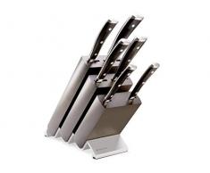 Wüsthof 1090570601 Ikon Messerblock, bestückt, Edelstahl