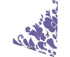 INDIGOS 4051095035343 Wandtattoo W326 Ranken Pflanzen Wandauskleber in 3 Größen, 80 x 61 cm, violett