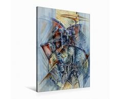 Premium Textil-Leinwand 60 x 90 cm Hoch-Format Drum Set | Wandbild, HD-Bild auf Keilrahmen, Fertigbild auf hochwertigem Vlies, Leinwanddruck von Thomas Weisenberger