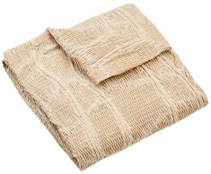 Zebra Textil Sofa, Natur