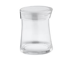 Bugatti gl1u-02155/10 Glamour Tisch Vorratsglas San weiß 11 x 11 x 15 cm