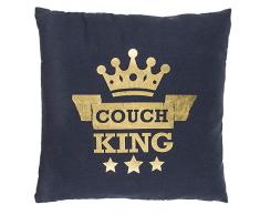 OOTB Kissen, Couch King, mit 2 UtensilienfÃ¤chern & Reissverschluss, ca. 43 x 43 cm