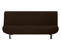 Eysa Ulises elastisch Sofa überwurf Click clack, Polyester-Baumwolle, 07-braun, 37 x 5 x 29 cm