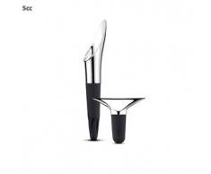 George Jensen Wine & Bar Set 2 Stück (Winepourer + Stopper), Edelstahl, Stainless Steel 14.9 x 21.3 x 5.5 cm