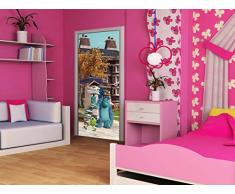 AG Design FTDv 1810 Monster Uni Disney, Papier Fototapete Kinderzimmer - 90x202 cm - 1 Teil, Papier, multicolor, 0,1 x 90 x 202 cm