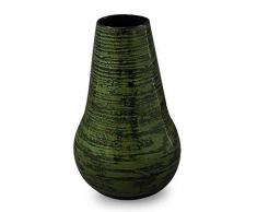 NOVICA 127.541 cm Chlorophyll Bambus Vase, grün lackiert