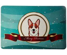 Caroline s Treasures bb1732cmt Winter Urlaub Italienisches Windspiel Küche oder Badteppich, 20 durch 76,2 cm Multicolor