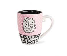 Its Cats & Dogs Es ist Hunde und Katzen Mutter, Sie sind Purrrfect hoher Qualität Extra große Kaffee Becher Tee Tasse 20 Oz, Keramik, Pink, Klauenhammer,