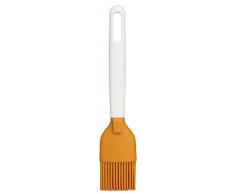 Fiskars Silikonpinsel, Länge: 19 cm, Kunststoff/Silikon, Orange/Weiß, Functional Form, 1023614