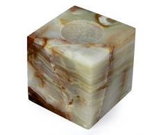 Das Royal Geschenk Shop Onyx-Marble Kerzenleuchter Grün