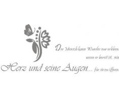 INDIGOS 4051719354560 Wandtattoo, Vinyl, glasdekor, 60 x 10 x 10 cm