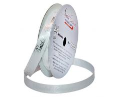 Morex Band Besondere Anlässe: Bridal Dusche, Polyester, 3/8 von 9,1, weiß/metallic Silber Print, Artikel 90202/10–04