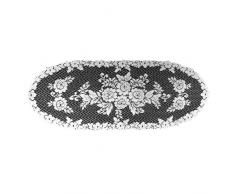 Heritage Lace Läufer „Viktorianische Rose“, Ecru, ca. 33 x 91,5 cm, Spitze, Natur, 13 x 36-Inch