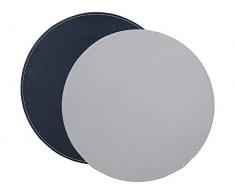 CREATIVE TOPS Platzsets, rund, 29 cm, Grau