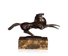 Arte Dal Mondo Bronze Skulptur, Braun