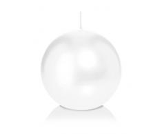 Wiedemann Kugelkerzen in Cellophan, Wachs, Weiß, 7 x 7 cm, 12-Einheiten