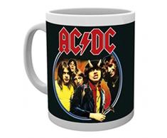 AC/DC Tasse Band / Kaffeetasse aus Keramik (8x 9,5 cm)