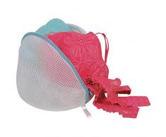 MSV 100193 Wäschenetz für BH, Polyester, Weiß, 11 x 18 x 13.5 cm