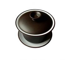 Teetasse Kungfu Tee Schüssel Zisha rot braun 142 ml/150 ml Yixing Tasse (rot) schwarz