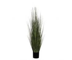 MICA Decorations 930586 Gras im Topf Kunstpflanze, PVC, Grün, 35 x 35 x 122 cm