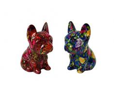 Unbekannt Sunny Toys Dekofigur, Porzellan, Bunt, 7 x 12 x 13 cm, 2-Einheiten