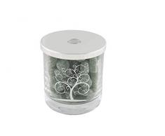 argentoè Silberfarbene Töpfchen mit Bonbons