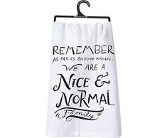 Primitives by Kathy LOL Made You Smile Geschirrtuch, Schöne und Normale Familie, by 28