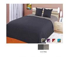 Duffi Home Tagesdecke Silber 240 x 260 cm 3