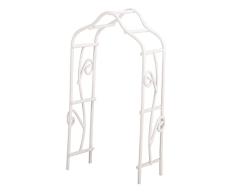 Rayher Hobby 46182102 Rankbogen, weiß, 5x10x2,5cm, SB-Btl 1Stück