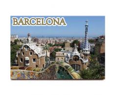 Park Güell Kühlschrank Magnet Barcelona Spain Travel Souvenir