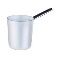 Töpfe Agnelli Brot Bain Aluminium, mit Griff aus Edelstahl, 2.2 Liter, Silber