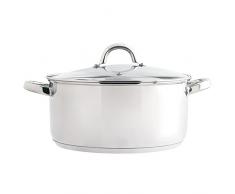 Arcuisine Quid Ottawa Kasserolle mit Deckel, Schwarz, 30 cm