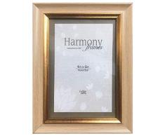 Harmony Frames Bilderrahmen aus Holz, für Wand und Tisch 4x6 beige