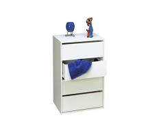 Links 13 Casa Schubladenschrank weiß