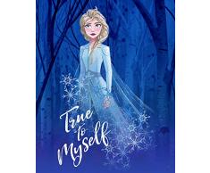 Komar Disney Wandbild Frozen 2 ELSA True to Myself | Kinderzimmer, Babyzimmer, Dekoration, Kunstdruck | ohne Rahmen | WB074-40x50 | Größe: 40 x 50 cm (Breite x Höhe)