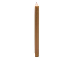 Boston Warehouse Mystique Flammenlose Taper Kerze, Taupe, 10-Inch