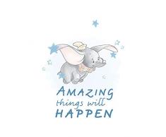 Disney Wandbild von Komar | Dumbo Amazing | Kinderzimmer, Babyzimmer, Dekoration, Kunstdruck | Größe 40x50cm (Breite x Höhe) | ohne Rahmen | WB024-40x50