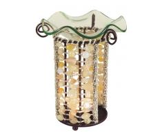 Näve 069115 Teelichthalter mit Verdampferschale, beige