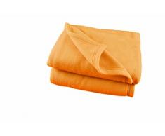 Poyet Motte polex Fleecedecke Polyester Honig, Polyester, Honig, 220x180 cm