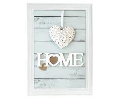 Zep S.r.l Vintage White Holzbilderrahmen, Holz, weiß, 18 x 24 cm