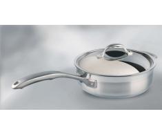 Kenwood OWCW452401 Sauteuse - Pfanne Edelstahl antihaft-beschichtet 24 cm mit Deckel