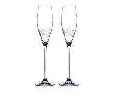Diamante 5201.412 Arabesque Champagner-und Prosecco-Gläser Champagnerglas, 200 milliliters