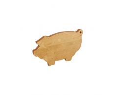 J.K. Adams Pig Neuheit Servierbrett, Mini, Ahorn