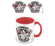 Crash Bandicoot MGC25421 Becher aus Keramik, 315 ml, 11oz (1996 Emblem)