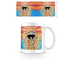 Jimi Hendrix MG25433 Kaffeebecher aus Keramik, 315 ml, Motiv: Axis Bold As Love