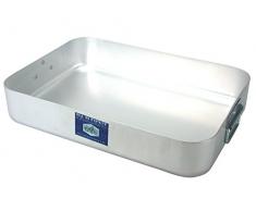 PARDINI Omnia Tief Bräter, Aluminium, Grau, 70 cm