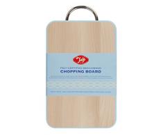 Tala Originals Buchenholz Schneidebrett, 23 x 15 x 1,6 cm – blau